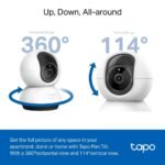 Câmara Wi-Fi Vigilância com Visão Noturna TP-Link TC72 Pan/Tilt AI 360º QHD - Image 4