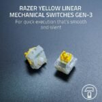 Teclado Mecânico Razer BlackWidow V4 X RGB US Yellow Switch Fortnite Edition - Image 2