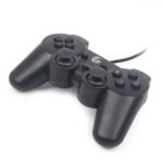 Gamepad Gembird USB Vibração Preto