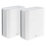 Router Asus Wireless AiMesh BE18000 ZenWiFi BT10 Tri-Band Gigabit WiFi 7 Branco (Pack2)