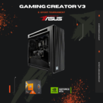 Computador Creator V3 Powered By Asus Ryzen 9 9900X 64GB 2TB SSD RTX 5070
