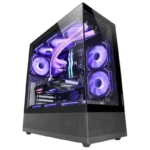 Caixa Mars Gaming MC-SET ATX Vidro Temperado USB 3.0 Preta