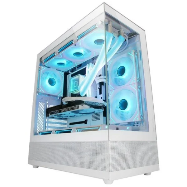 Caixa Mars Gaming MC-SET ATX Vidro Temperado USB 3.0 Branca
