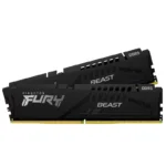 Memória Ram Kingston 32GB (2 x 16 GB) 6000MHz DDR5 CL36 FURY BEAST Preto