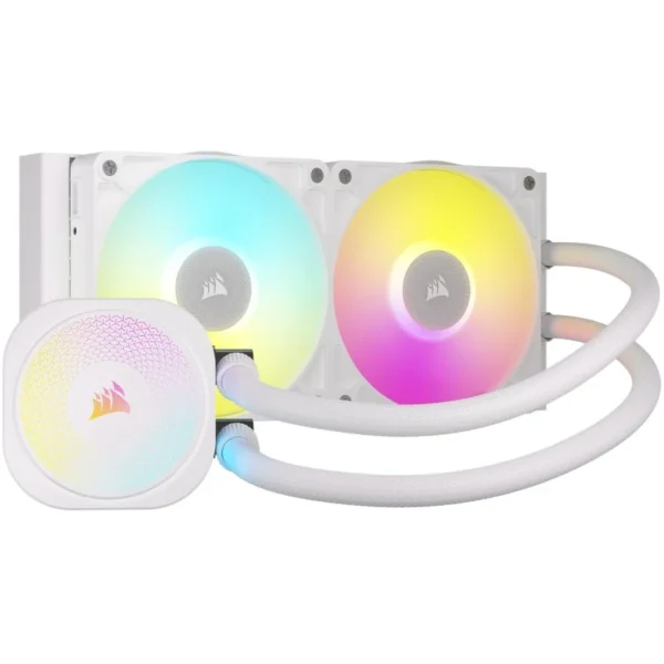 Water Cooler Corsair iCUE LINK TITAN 240 RX RGB 240 mm Branco