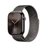 Apple Watch Series 10 GPS + Cellular 46mm Titânio Ardósia c/ Bracelete Loop Milanesa Ardósia - Medium/Large