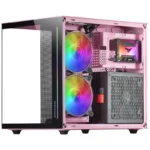 Caixa ATX Mars Gaming MC-VIEW Vidro Temperado USB 3.0 Rosa - Image 3