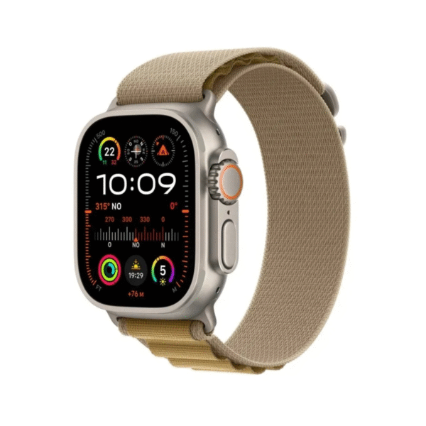Smartwatch Apple Watch Ultra 2 GPS + Celular 49mm Titânio c/Alpine Canela M