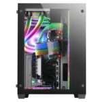 Caixa Extended-ATX Mars Gaming MCV3 RGB Vidro Temperado Preta - Image 5