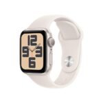 Smartwatch Apple Watch SE (2024) GPS 40mm Alumínio Luz das Estrelas c/ Bracelete Desportiva Luz das Estrelas - Small/Medium - Image 2