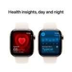 Apple Watch Series 10 GPS + Cellular 46mm Titânio Dourado c/ Bracelete Desportiva Luz das Estrelas - Medium/Large - Image 6