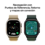 Apple Watch Ultra 2 GPS + Cellular 49mm Titânio Preto com Bracelete Loop Trail M/L Preta - Image 4