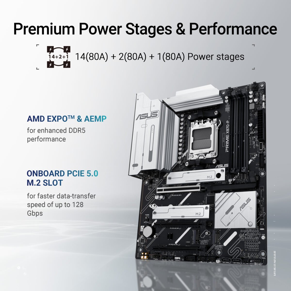 Motherboard ASUS PRIME X870-P AMD X870 Socket AM5 ATX - Image 9