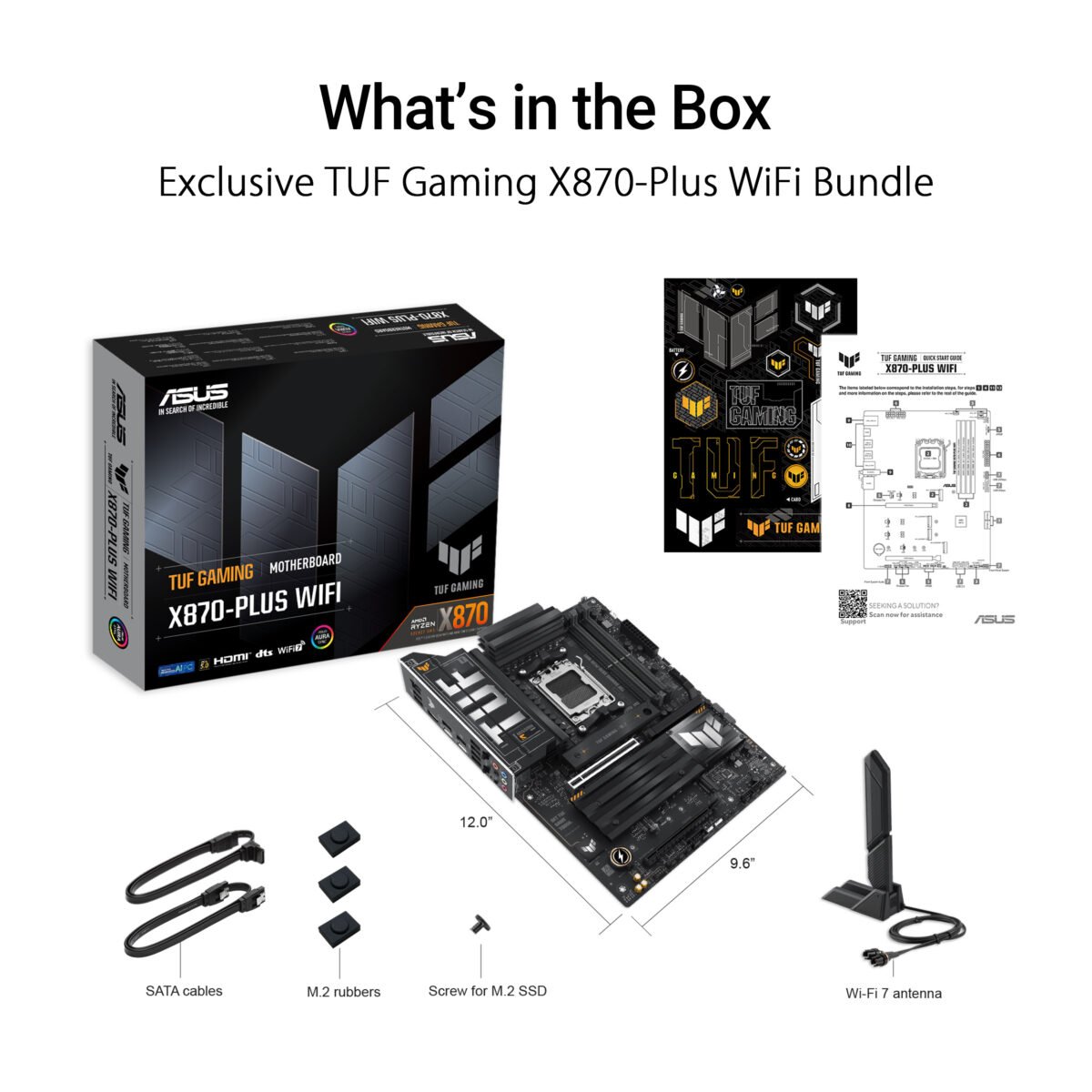 Motherboard ASUS TUF GAMING X870-PLUS WIFI AMD X870 Socket AM5 ATX - Image 5