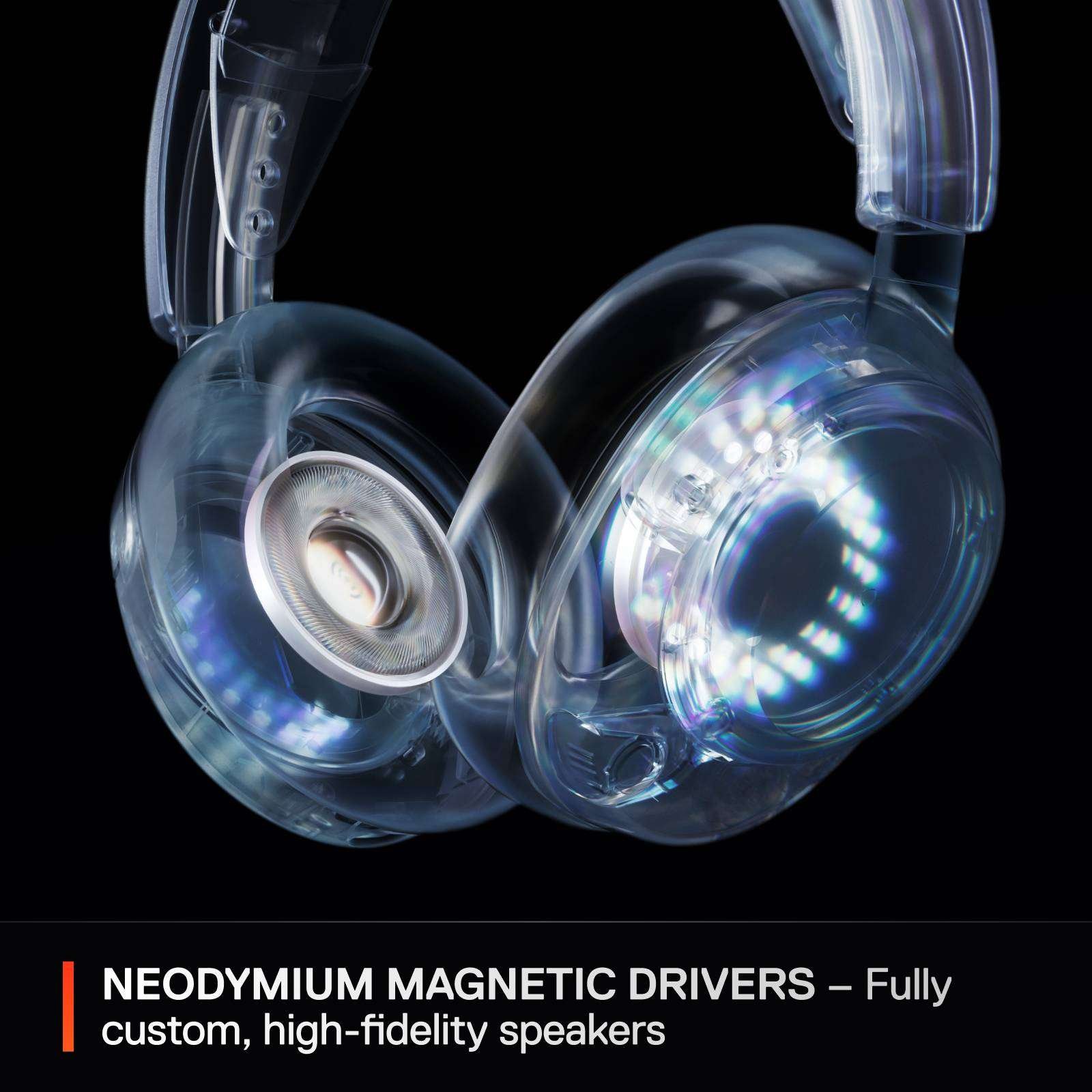 Headset Steelseries Arctis Nova 5 Wireless/Bluetooth Branco - Image 3