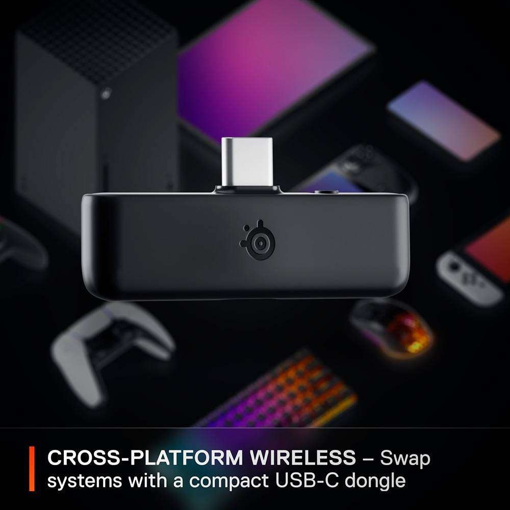 Headset Steelseries Arctis Nova 5X PC/Xbox Series Wireless/Bluetooth Preto - Image 3