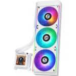 Water Cooler CPU AIO Lian Li HydroShift LCD 360R ARGB Branco - 360mm - Image 5