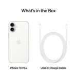 Smartphone Apple iPhone 16 Plus 6.7" 256GB Branco - Image 5