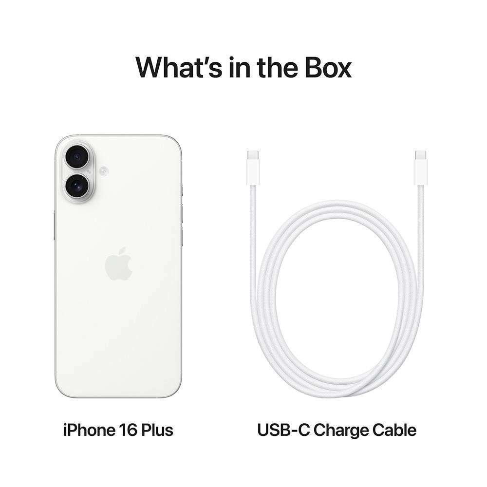 Smartphone Apple iPhone 16 Plus 6.7" 256GB Branco - Image 5