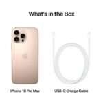 Smartphone Apple iPhone 16 Pro Max 6.9" 256GB Titânio Deserto - Image 3