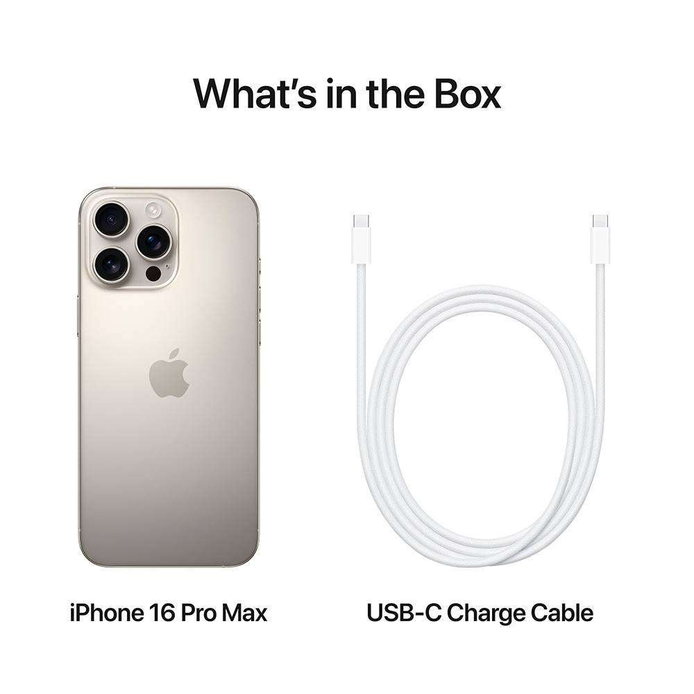 Smartphone Apple iPhone 16 Pro Max 6.9" 256GB Titânio Natural - Image 3
