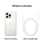 Smartphone Apple iPhone 16 Pro Max 6.9" 512GB Titânio Branco - Image 2