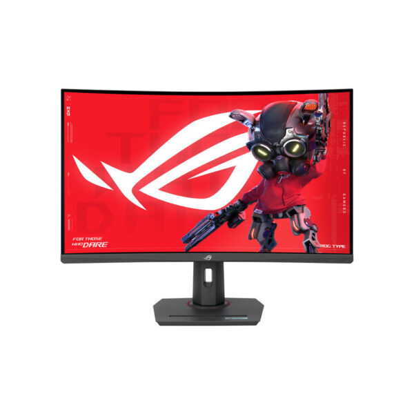 Monitor Asus Curvo Gaming SUS ROG Strix XG32WCMS 32"(31.5") WLED/Fast VA Curv. 280Hz 1ms Preto