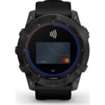 Smartwatch Garmin Fenix 7X 51mm Solar Edition Cinzento Ardósia c/Bracelete Preta - Image 3