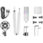 Microfone Mars Gaming MMIC-XTW ARGB USB Branco - Image 2