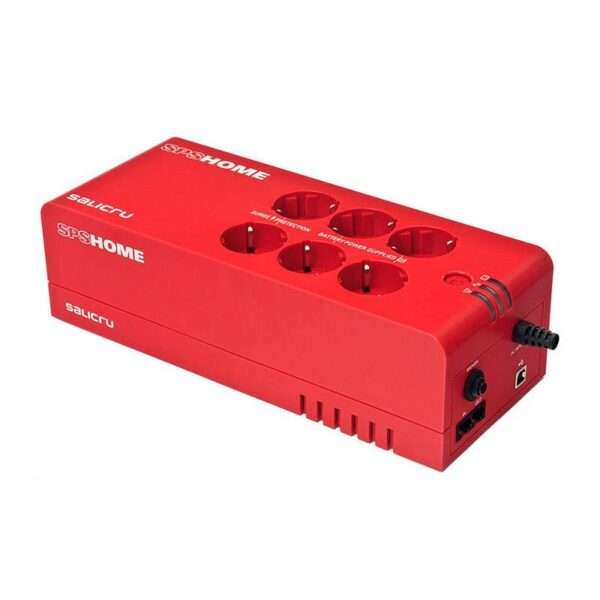 UPS Tomada Protecção Salicru SPS HOME 850VA 6 Tomadas