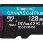 Cartão de Memória 128GB MicroSD CANVAS GO PLUS