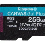 Cartão de Memória 256GB MicroSD CANVAS GO PLUS