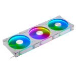 Ventoinha Phanteks D30 PWM D-RGB Branco Pack 3 - 140mm