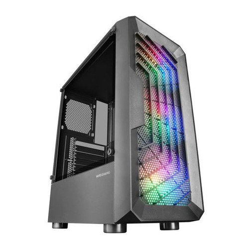 Caixa ATX Mars Gaming MCTOR Preta Vidro Temperado