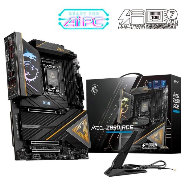 Motherboard Extended-ATX MSI MEG Z890 Ace Skt1851