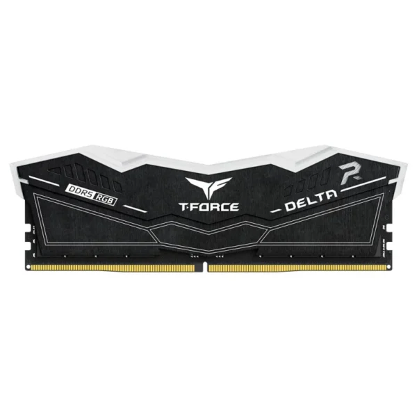 Memória Ram Team Group Kit 32GB (2 x 16GB) DDR5 6000MHz Delta RGB Preto CL30
