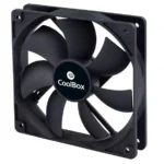 Ventoinha COOLBOX 120mm para eficiente fluxo de ar