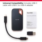 Disco SSD Externo SanDisk Extreme Portable 2TB USB-C USB 3.2 Gen 2 - Image 2