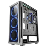 Caixa E-ATX Mars Gaming MC-NEO 4x ARGB Vidro Duplo Preta - Image 4