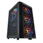Caixa Micro-ATX Mars Gaming MCMESH 3x Ventoinhas FRGB