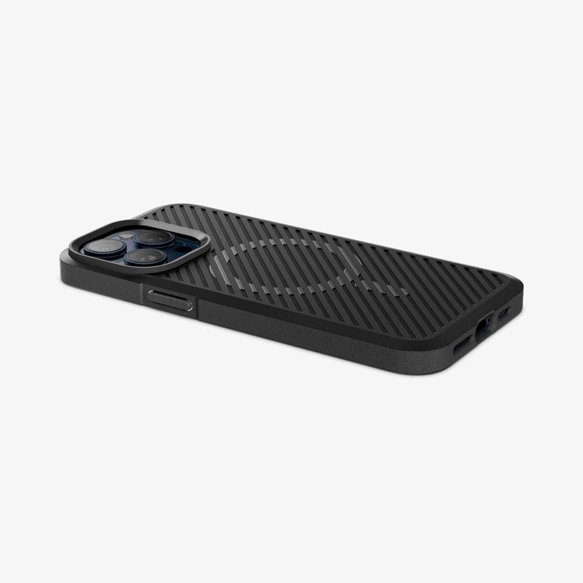 Capa Spigen iPhone 15 Pro Max Core Armor (MagFit) Matte Black - Image 5