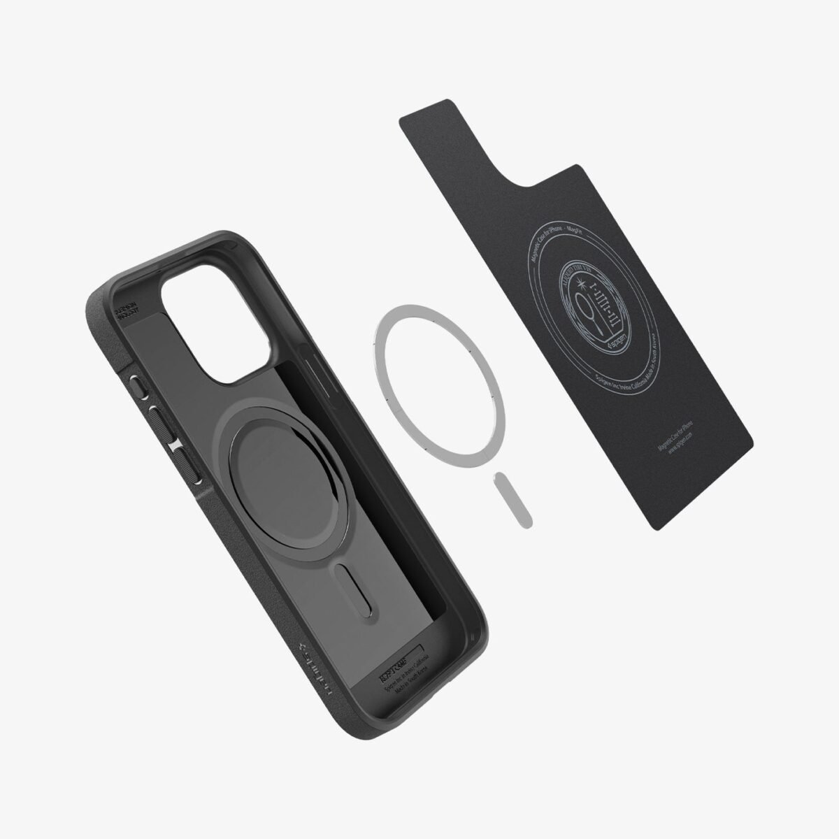 Capa Spigen iPhone 15 Pro Max Core Armor (MagFit) Matte Black - Image 4