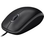 Rato Óptico Logitech M100 Corded Full-Size Comfort USB 1000DPI Preto