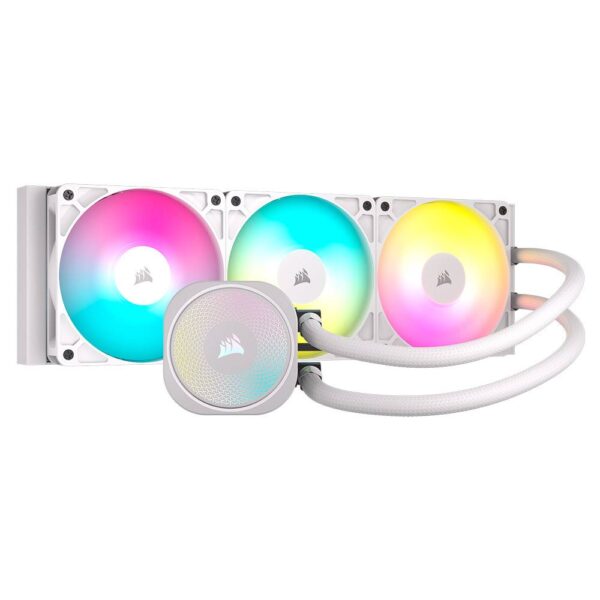 Water Cooler CPU Corsair Nautilus 360 RS ARGB 360mm Branco