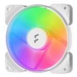 Ventoinha 120mm Fractal Design Aspect 12 RGB 2000RPM 4 Pinos PWM Branca