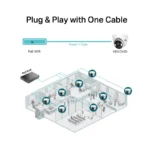 Câmara IP Tipo Turret Full Color 3MP PoE TP-Link VIGI C430 Branca - Image 2