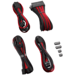 Kit Extensão CableMod Pro ModMesh 12VHPWR para 3x PCI-e 45cm Preto Vermelho - Image 4
