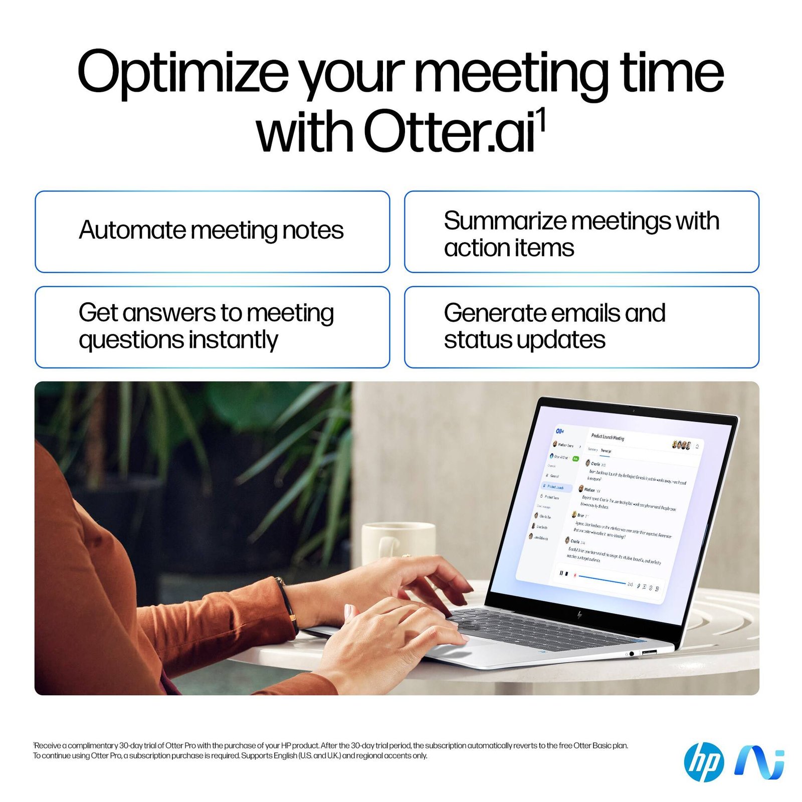 Portátil HP OmniBook X 14-fe1000np Copilot AI Snapdragon X Plus 14" Touch 2.2K+ 16GB 1TB W11H - Image 13
