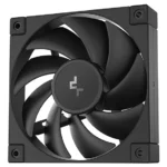 Ventoinha DeepCool FD12 120mm PWM 27,6dB 400-2050RPM de Alto Desempenho Preta