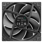 Ventoinha DeepCool FD12 120mm PWM 27,6dB 400-2050RPM de Alto Desempenho Preta - Image 4